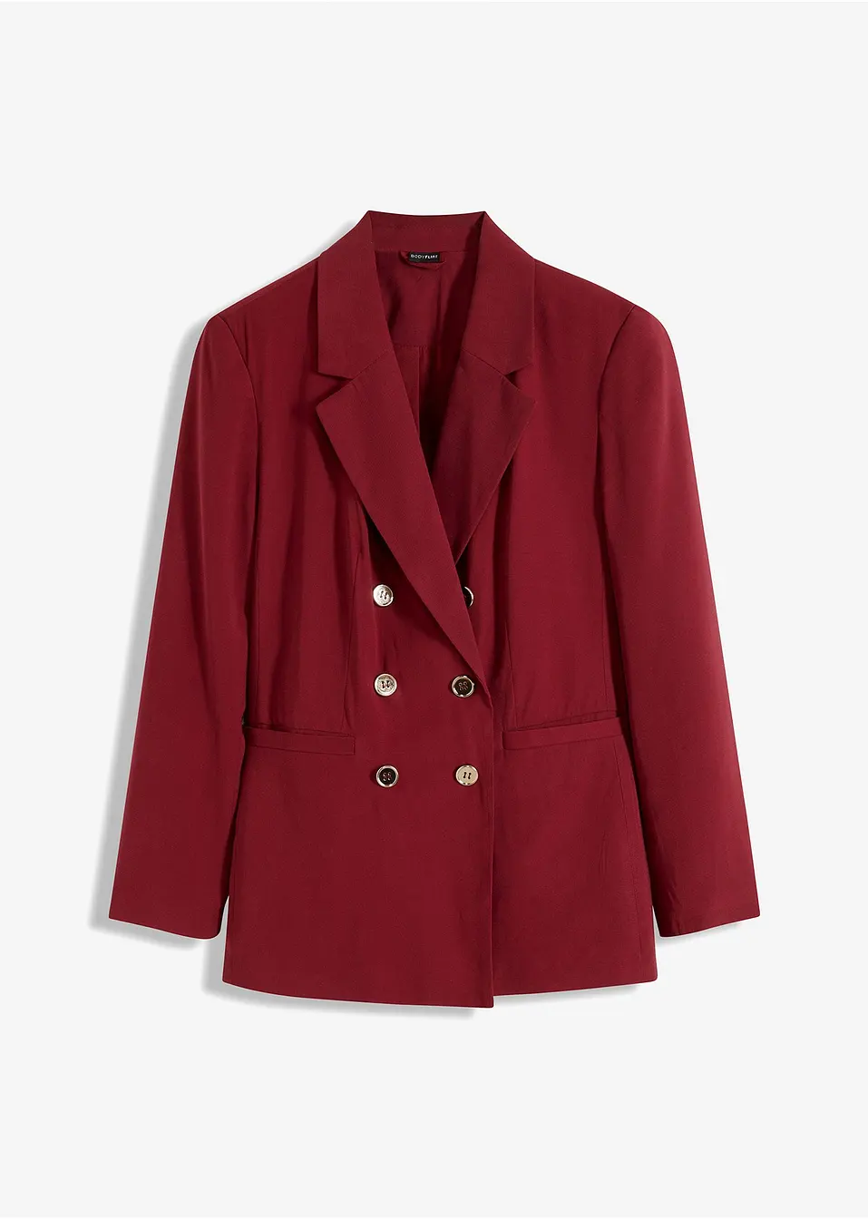 Blazer met dubbele knopen en viscose   