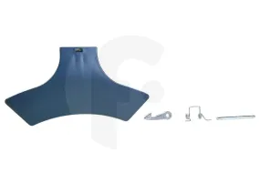 Deurgreep (handgreep, hendel, handvat) compleet grijs voor o.a Indesit wasmachine C00298637, 298637