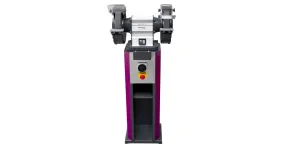 Dubbele slijpmachine dia. 200 mm 2850 tpm 600 W 400V inclusief twee slijpstenen aparte noodstop hoofdschakelaar Optigrind