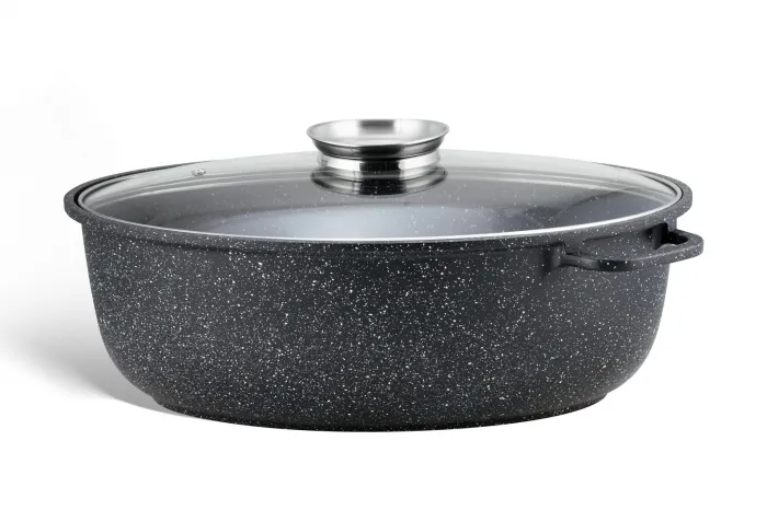 EB-9173 Edënbërg Stonetec Line - Luxe Braadpan van Gesmeed Aluminium  864 STUKS