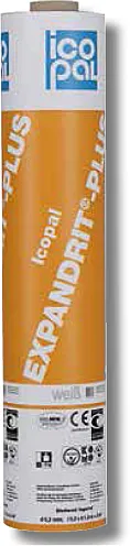 Icopal Expandrit-Plus toplaag SBS 4.7 mm rol 5 x 1 m groengrijs