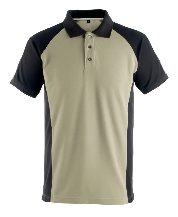 MASCOT® Bottrop Poloshirt Lichtkhaki/Zwart maat M