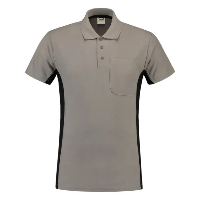 Tricorp Poloshirt Workwear 202002 180gr Grijs/Zwart Maat XL
