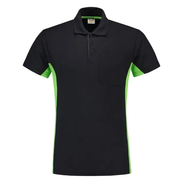 Tricorp Poloshirt Workwear 202002 180gr Marine/Lime Maat 2XL